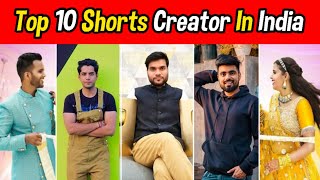 Top 10 Shorts Creator In India | About Youtube | YouTube Facts | Facts In Hindi | #shorts