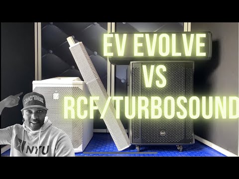 EV Evolve 50 V.S. RCF Sub 705 ASII/Turbosound