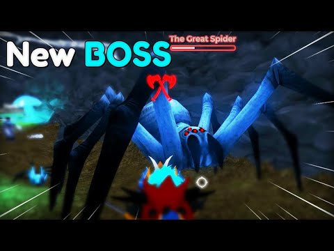 🕷NEW Spider and Cave UPDATE in Roblox The Survival Game