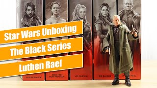 Luthen Rael Black Series 6" Figure - Star Wars Unboxing