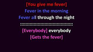 Joe Cocker - Fever KARAOKE  (bvocal)
