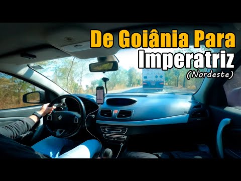 Viagem de Carro Para o Nordeste De Goiânia Para Imperatriz (TODA EM UM DIA) #fluence #vlog