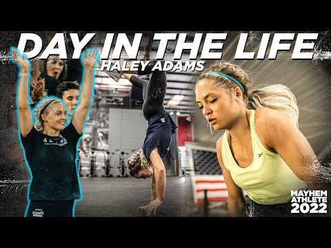 A DAY IN THE LIFE OF HALEY ADAMS // CrossFit Games Prep with the 5th Fittest Woman On Earth