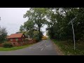 Bikeride #1 Vårby Gård to Liljeholmen - Bike highway to the city in rainy weather - 4K