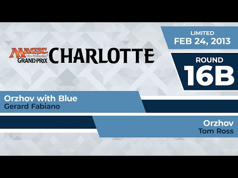 GPCHAR: Round 16b - Gerard Fabiano vs Tom Ross | Limited
