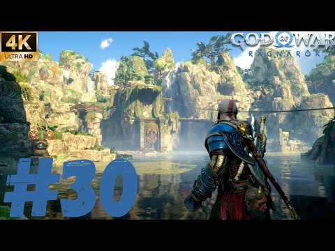 GOD OF WAR RAGNAROK Walkthrough Gameplay 4k Part 30 - Vanaheim River Delta