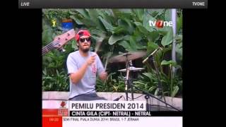 Netral - Cinta Gila (Live) @ Apa Kabar Indonesia TV One 09/07/2014