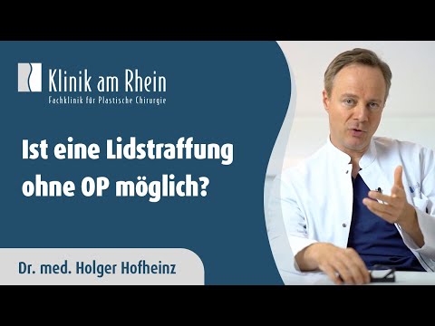 Ist eine Lidstraffung ohne OP möglich?