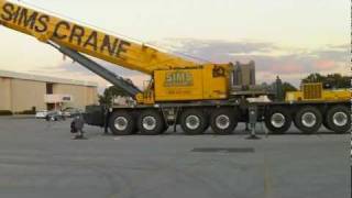 preview picture of video 'Huge Crane Grove OMK7550 GMK7450 mobile crane'