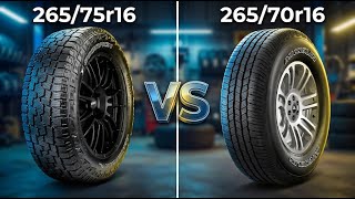 Stop Buying The Wrong Sidewall Size! 265/75R16 vs 265/70R16