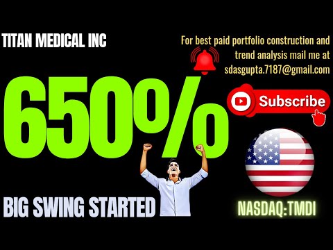 TITAN MEDICAL | BIG SWING STARTED | TMDI STOCK | TITAN MEDICAL STOCK | TMDI STOCK NEWS