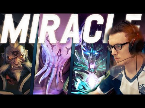 The Man, The Myth, The Legend - Miracle Dota 2 Gameplay Compilation