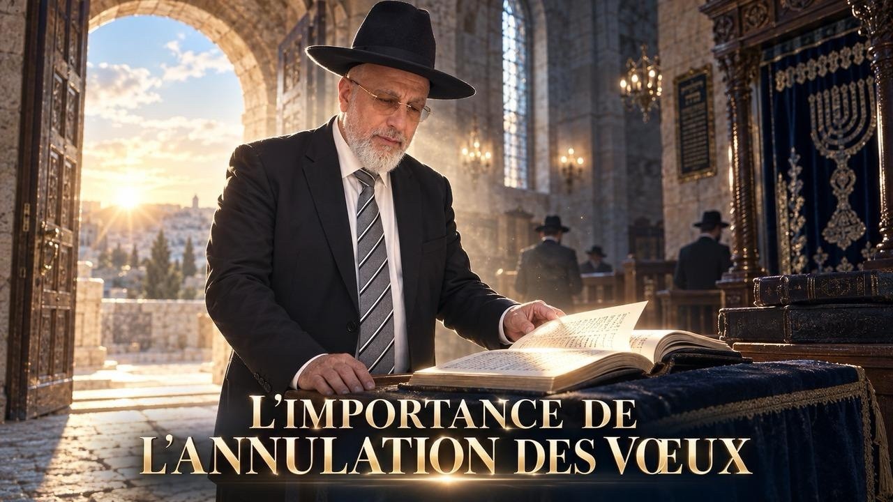 L’importance de l’annulation des vœux (Roch Hachana)