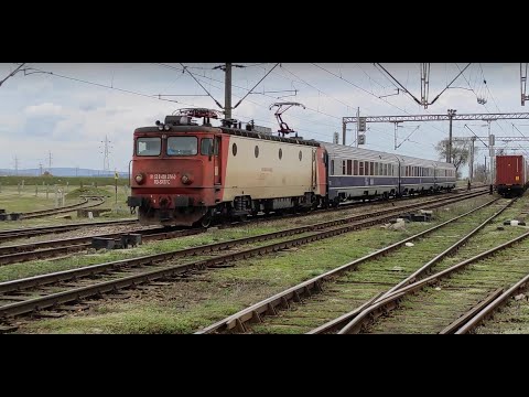Tren IR1655 Bucuresti Nord - Suceava trece prin Pascani Triaj cu 45-0374-0 - 03.04.2021