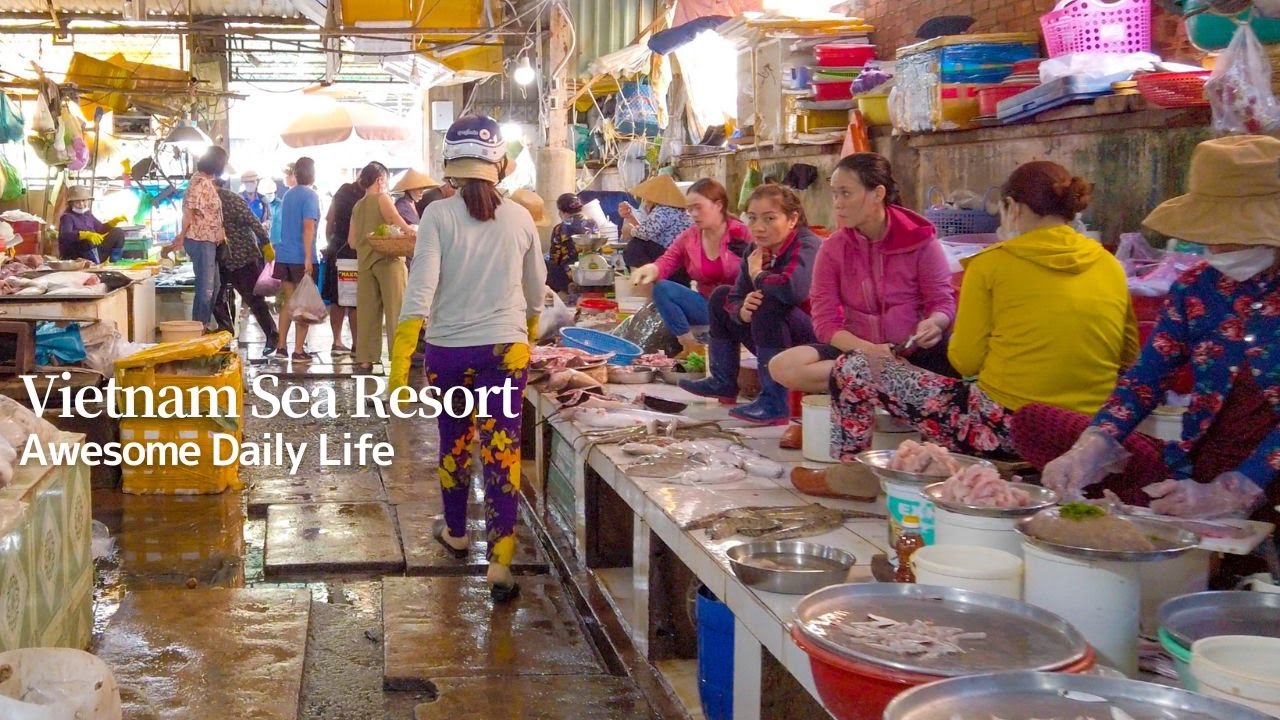 Embark on a walking tour of Vung Tau Market.