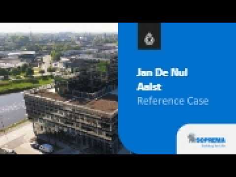 Retentie- en groendak Jan De Nul - Aalst