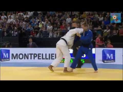 European Judo Championships - Montpellier 2014: GWEND (ITA) - OZDOBA (POL) Bronze [-63kg]