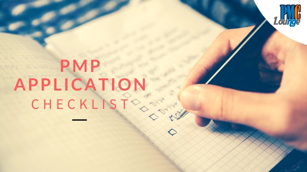Checklist for PMP Exam Application