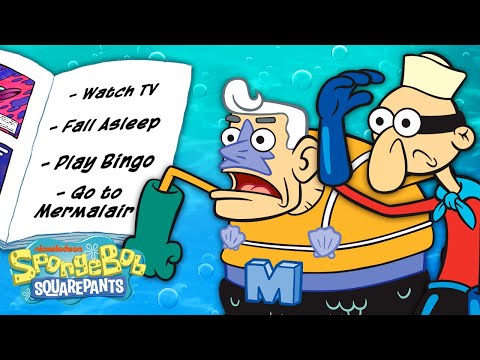 An Entire Day with Mermaid Man and Barnacle Boy! ☀️ Hour by Hour | SpongeBob