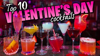 Top 10 Valentine’s Day Cocktails ❤️ Perfect Drinks for Date Night