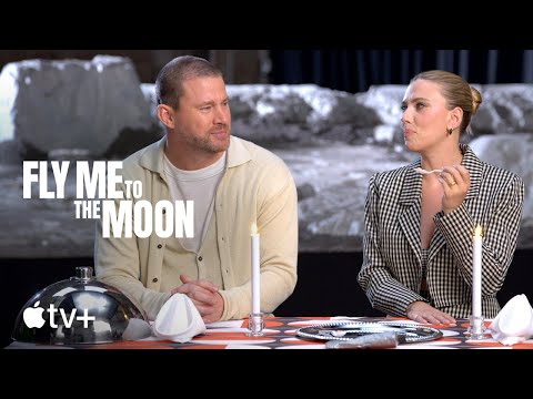 Thumbnail of the video: The Cast of Fly Me to the Moon Taste Test Space Food
