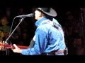 George Strait opening his show; "Here For a Good Time."