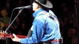 George Strait opening his show; &quot;Here For a Good Time.&quot;