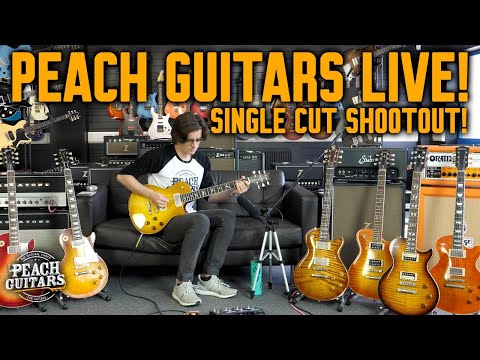 Peach Guitars LIVE! - Single Cut Shootout