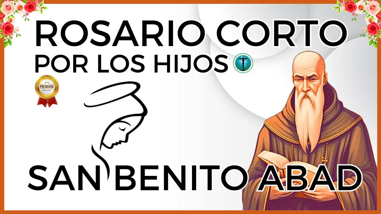 Short Rosary for the CHILDREN to SAINT BENEDICT ABAD❤️