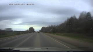 preview picture of video 'Участок трассы Р-132 Рязань-Вязьма (Тула-Калуга) / Section of the road R-132 (Tula-Kaluga)'