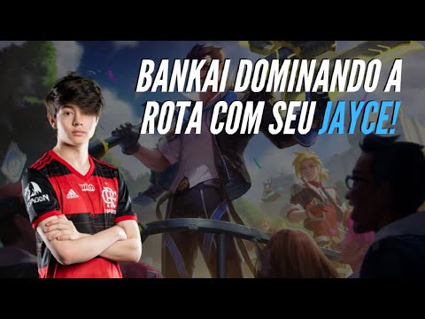 Bankai dominando a rota com seu Jayce!►Flamengo Esportes
