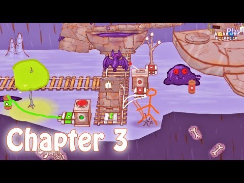 Draw A Stickman: Epic 2 Gameplay Walkthrough Chapter 3 - The Ink Mine
