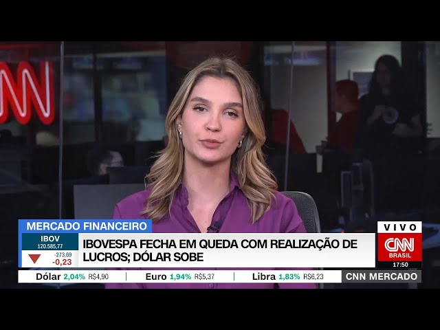 Ibovespa em queda com realização de lucros | CNN MERCADO – 03/08/2023