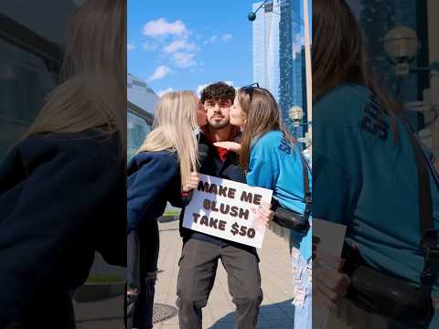 They showed me their best rizz - Make Me Blush Challenge