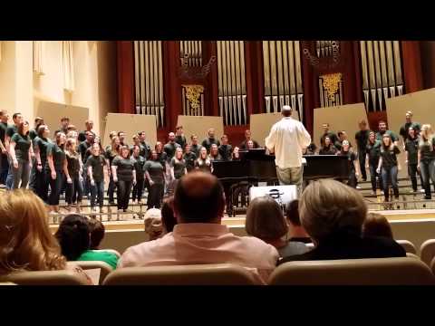 Baylor University A Cappella Choir sings Jake Runestad's "Nyon Nyon"