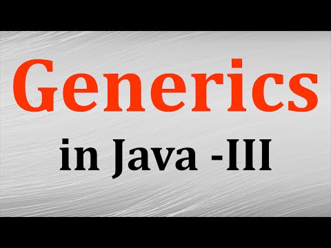Generics In Java 3 Bounded Type Parameters Multiple Type Parameters Java9s
