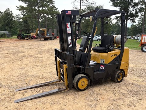 Daewoo G30E-3 Solid Tired Propane Forklift