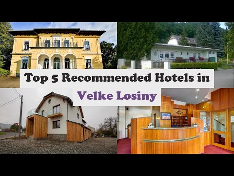 Top 5 Recommended Hotels In Velke Losiny | Best Hotels In Velke Losiny