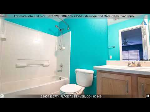 Priced at $380,000 - 18954 E 57th Place A, Denver, CO 80249