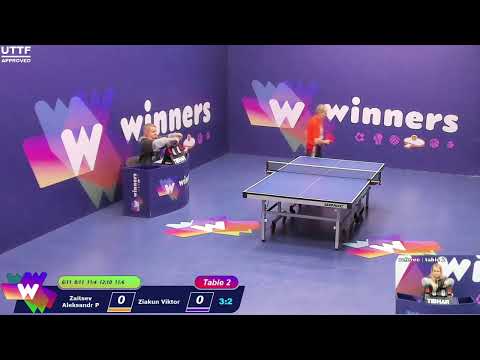 Winners League  12.03.21  Zaitsev Aleksandr P - Ziakun Viktor 19:00