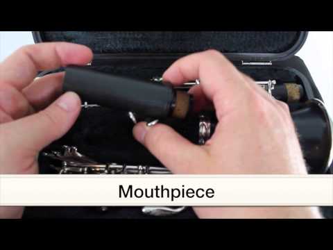 Clarinet Beginner Lesson 1 - Opening the Case, Naming the Parts