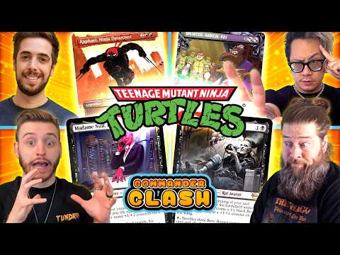 We Play Teenage Mutant Ninja Turtles (TMNT) | Commander Clash S19 E19