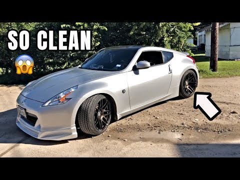 FINALLY Got New RIMS for my 370z | 370z FORGESTAR F14