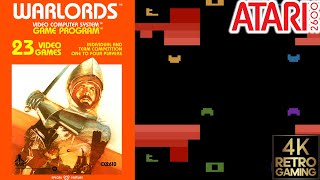 Warlords Atari 2600 4k Gameplay