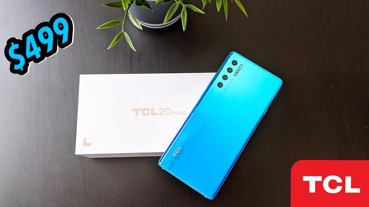 TCL 20 Pro 5G Unboxing The $499 Marine Blue Unlocked Beauty