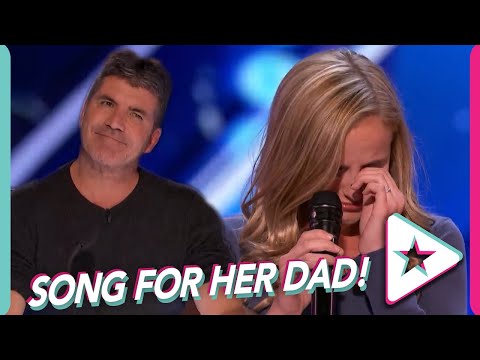 13-Year-Old Dedicates Audition To Her Dad!