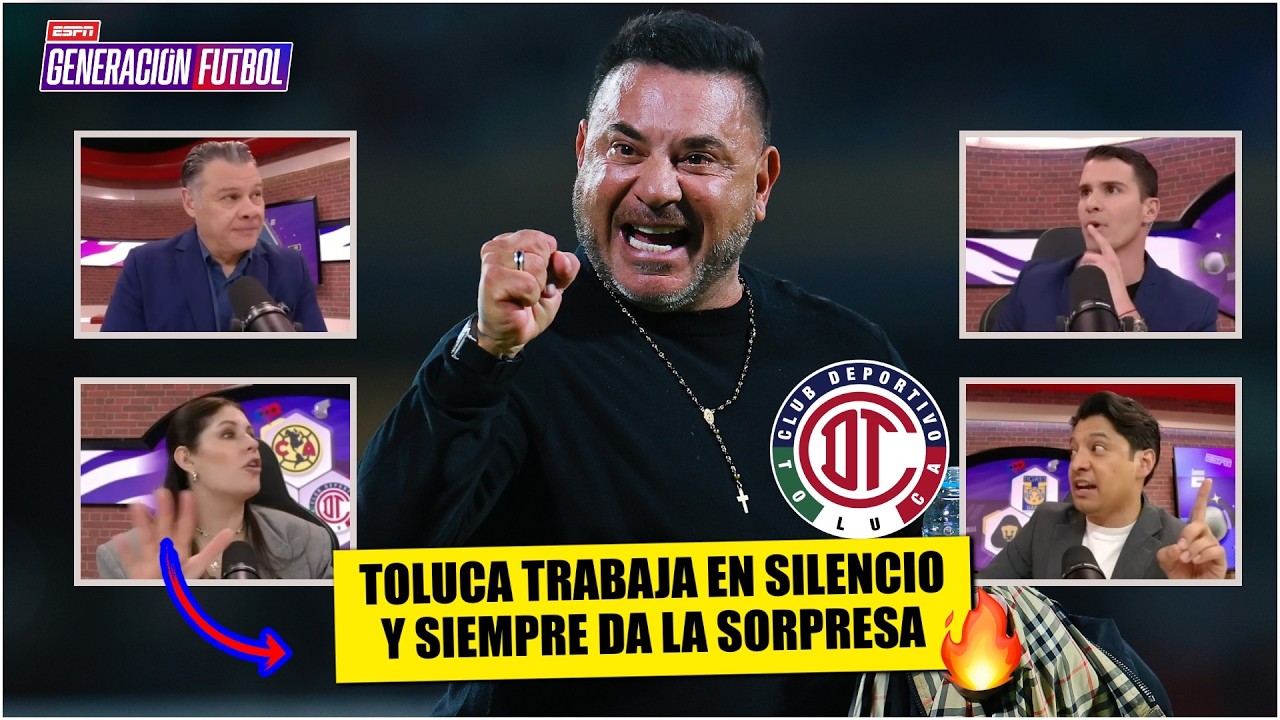 TOLUCA NO TIENE RIVAL en la LIGA MX y va por TRICAMPEONATO, CRUZ AZUL está por debajo | Generación F