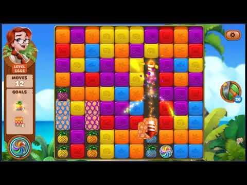 Lost Island Blast Adventure Level 1441 - NO BOOSTERS 🏝️ | SKILLGAMING ✔️