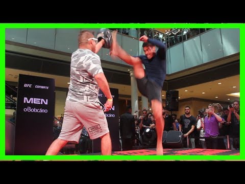 Breaking News | Video: lyoto machida ufc sao paulo open workout highlights