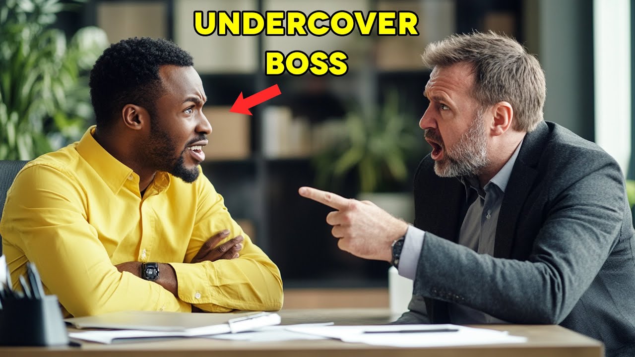 Black Man Bullied By A Racist Manager, Unaware He Is Actually His New BOSS
